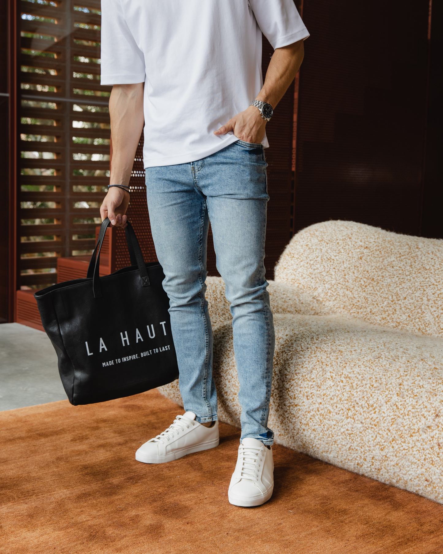 Vintage Blue Slim Fit Jeans