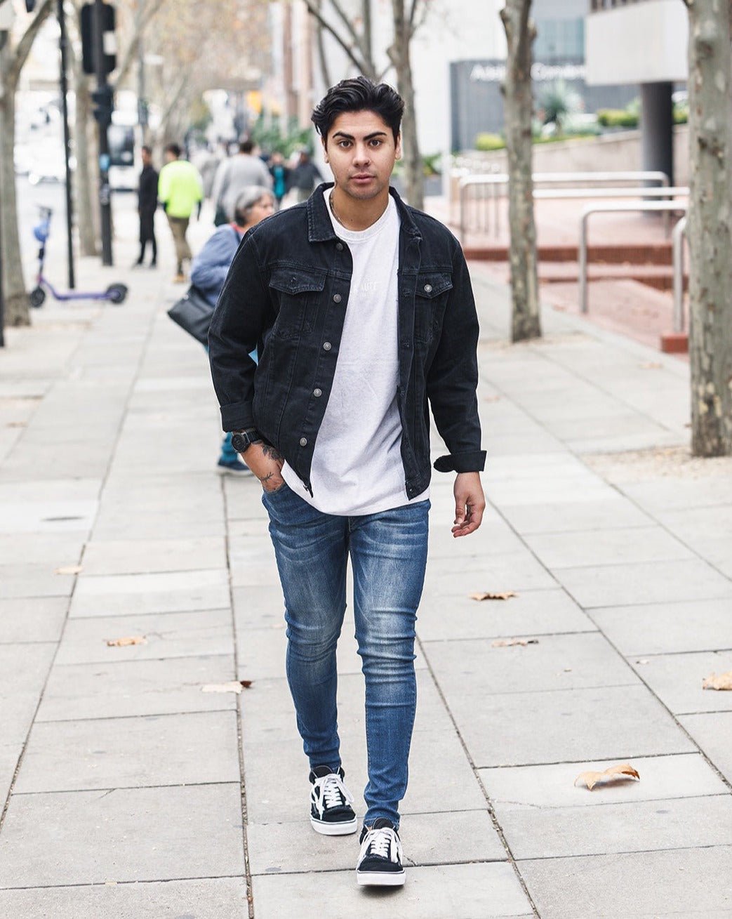 Dark Blue Skinny Fit Jeans