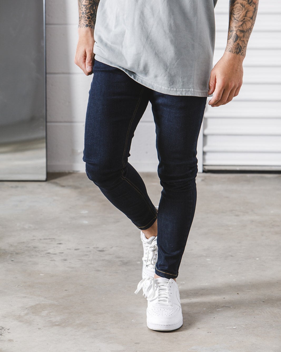 Indigo Blue Skinny Fit Jeans