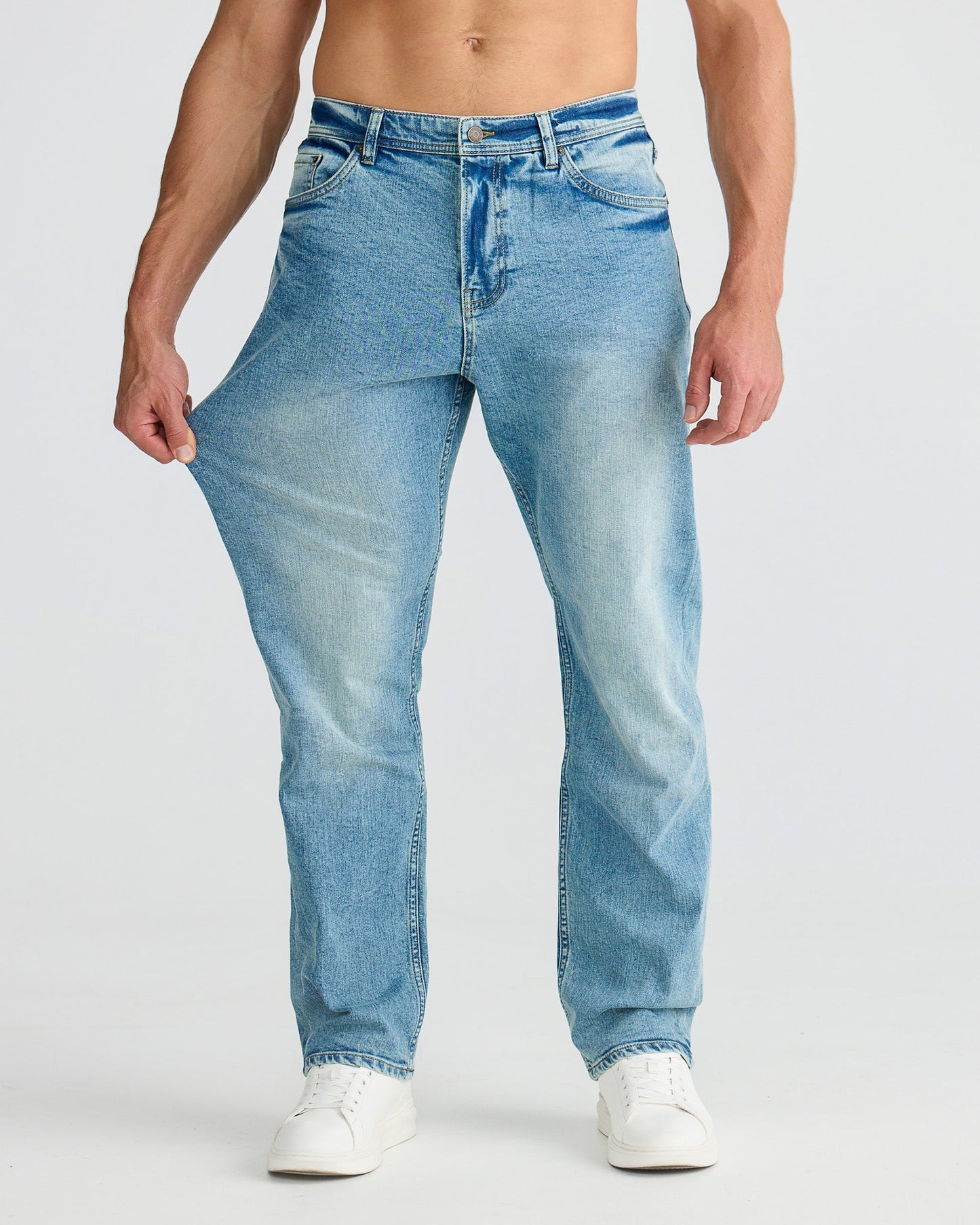 Vintage Blue Relax Fit Jeans