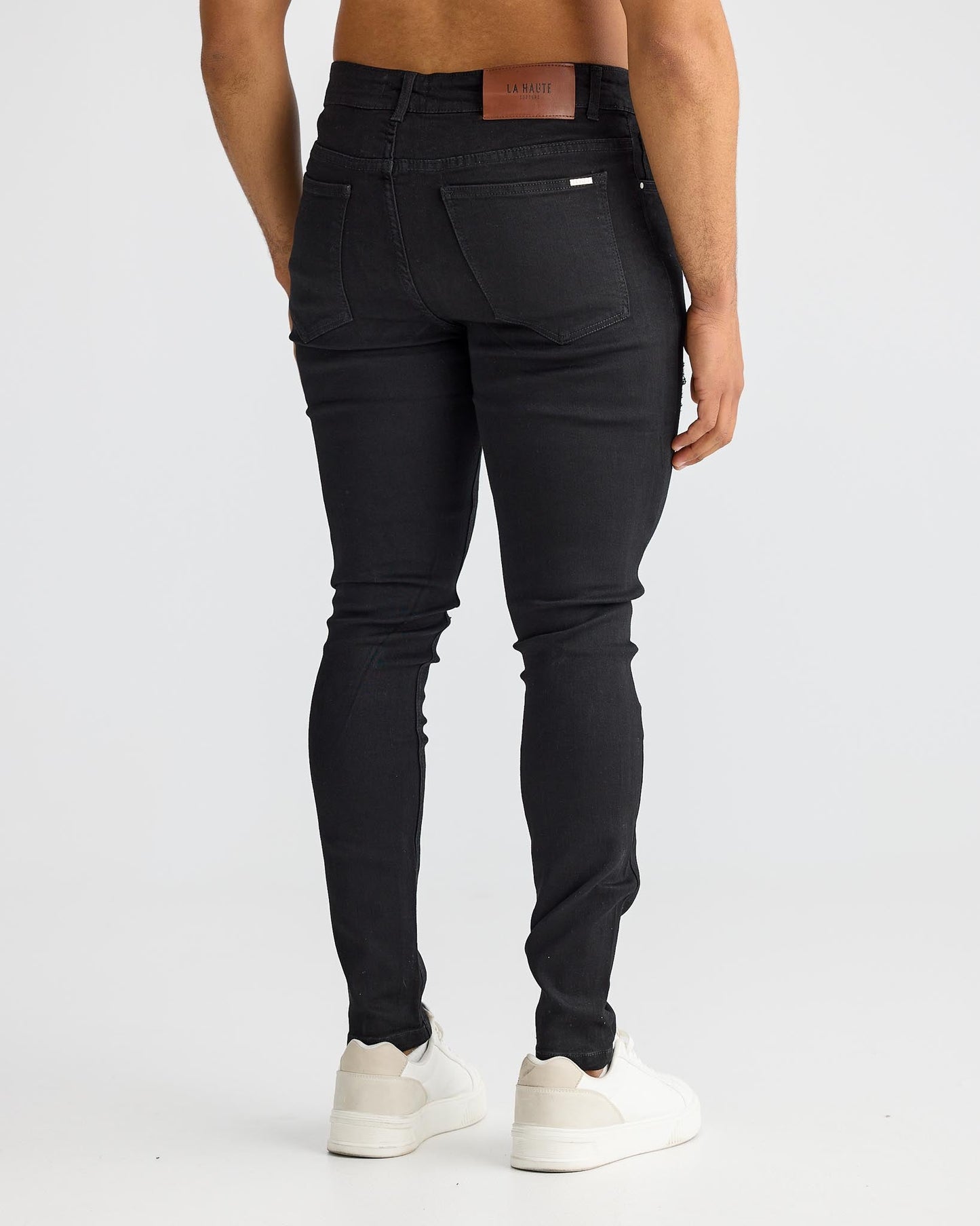 Black Ripped Skinny Fit Jeans