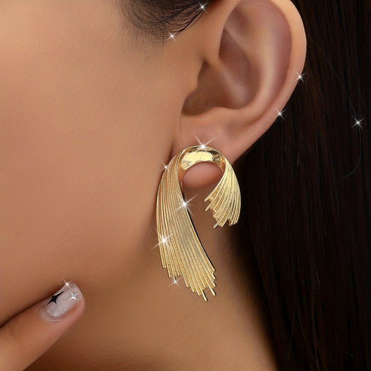 Golden Aura Earrings