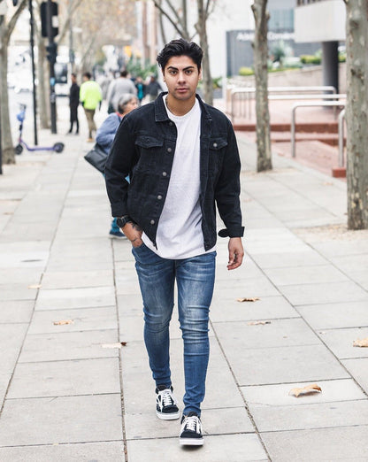 Dark Blue Skinny Fit Jeans