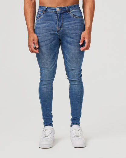 Dark Blue Skinny Fit Jeans