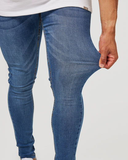 Dark Blue Skinny Fit Jeans