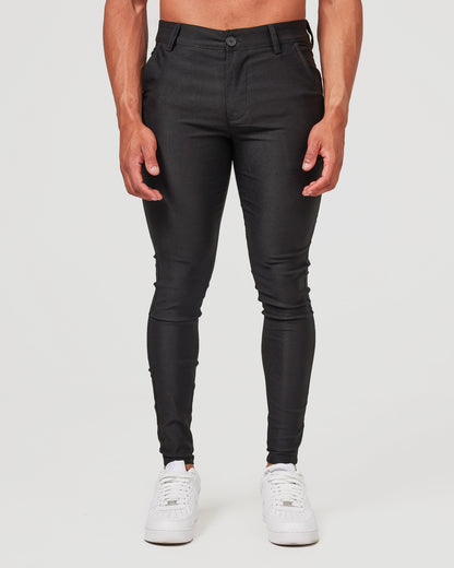 Black Skinny Fit Chino