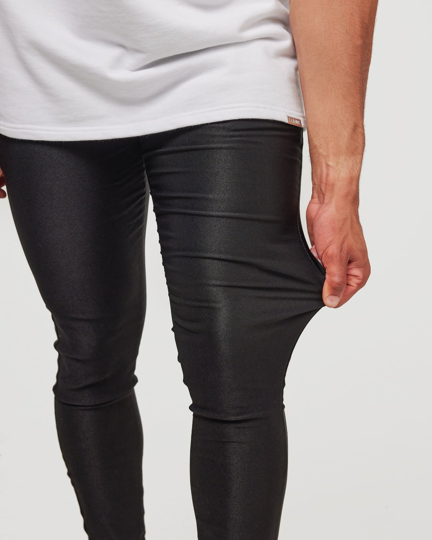 Black Skinny Fit Chino