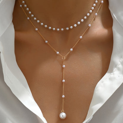 Lumière Pearl Necklace