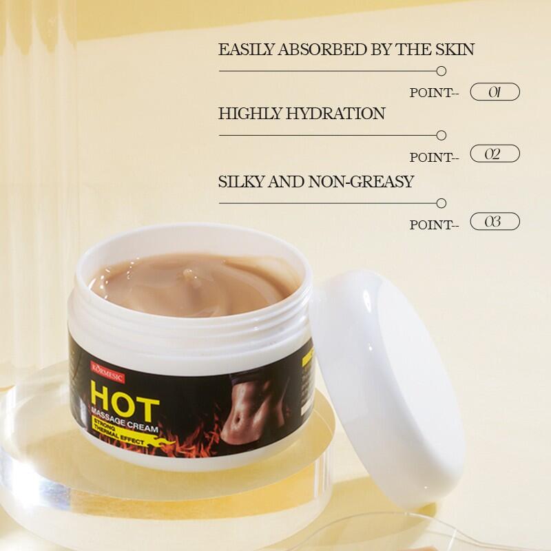 Crema De Masaje Caliente Con Cafeína   - 85GR